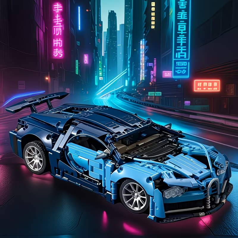 Stavebnica športové auto - 10