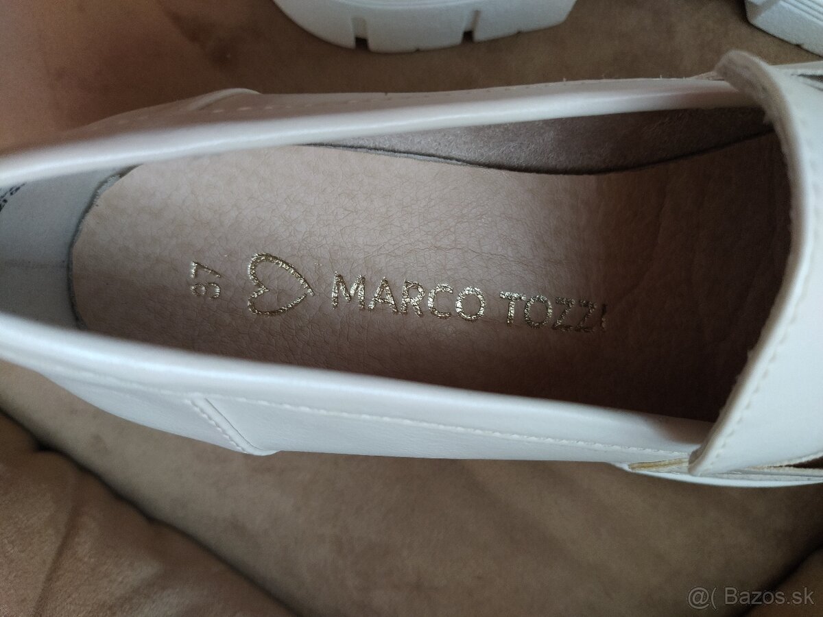 NOVÉ smotanové mokasíny \ loafery veľ. 37 (osobný odber) - 10