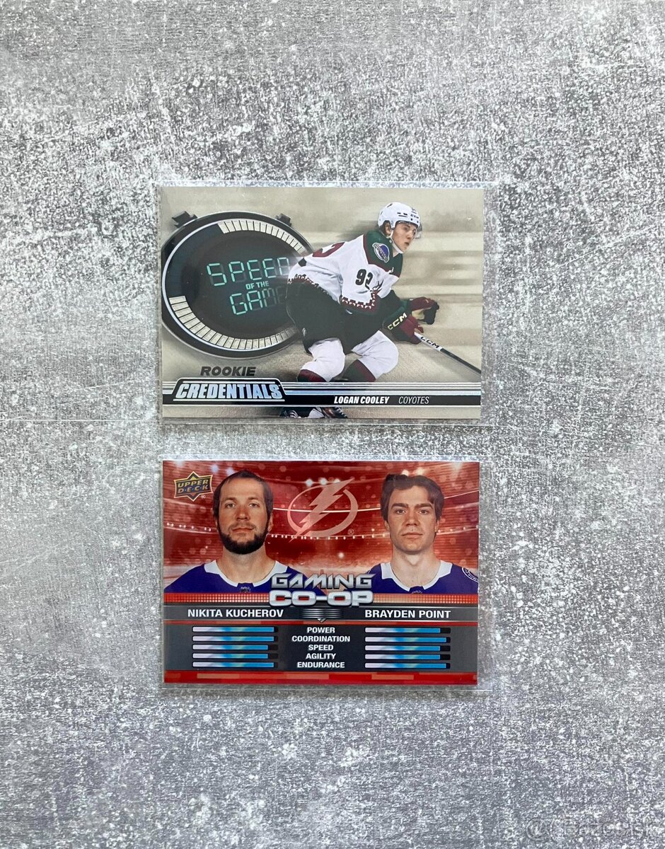 Hokejové kartičky mix NHL - 10