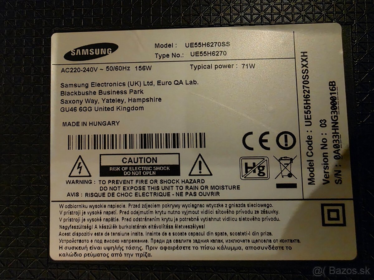 SAMSUNG UE55H6270SS - 10