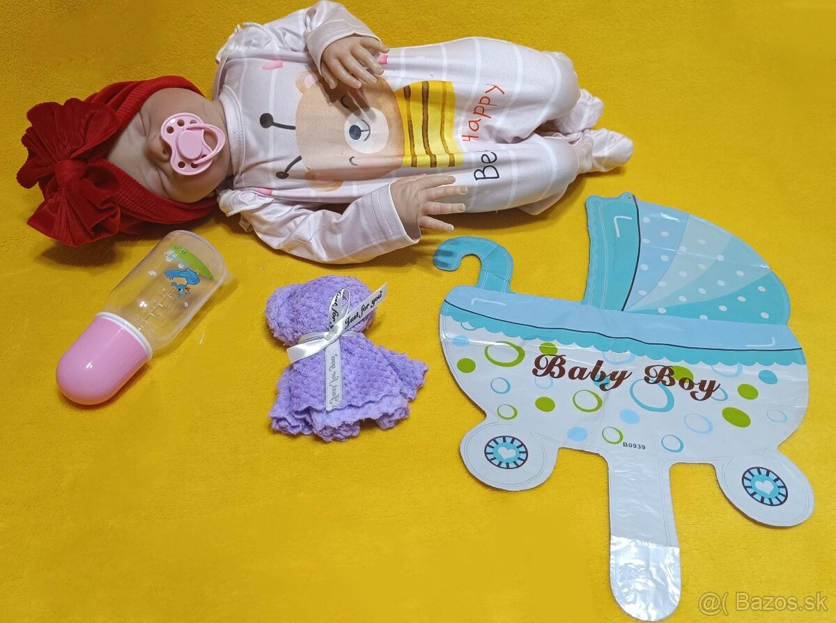 Realistické spinkajúce miminko - 10