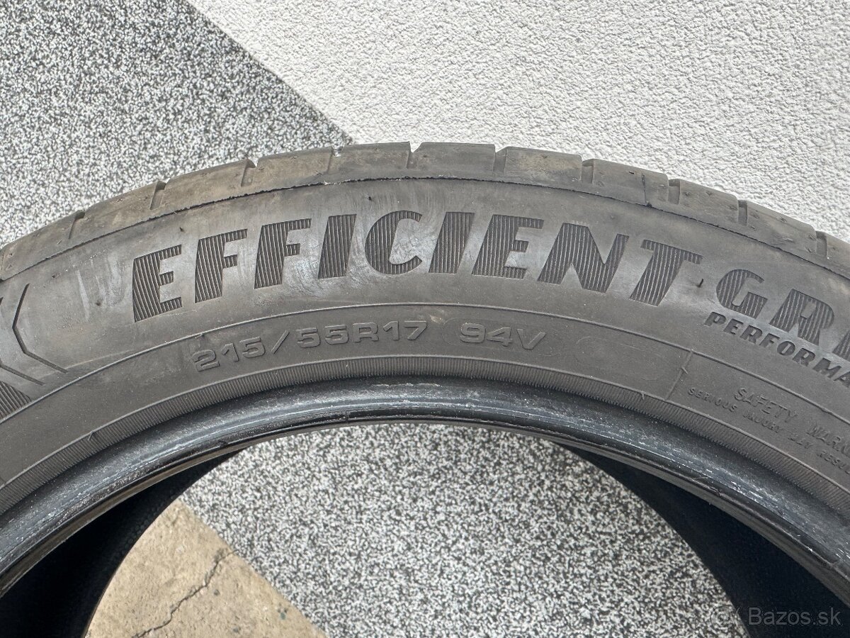 Letné Pneumatiky Goodyear 215/55r17 - 10
