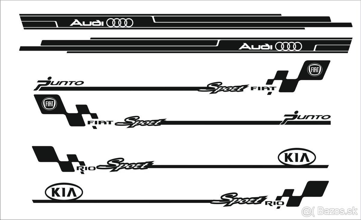 autonalepky ,,sport,, na boky auta - 10
