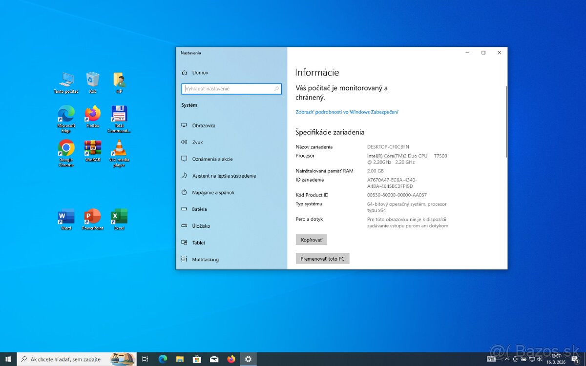 Notebook HP Compaq 6710b - 10
