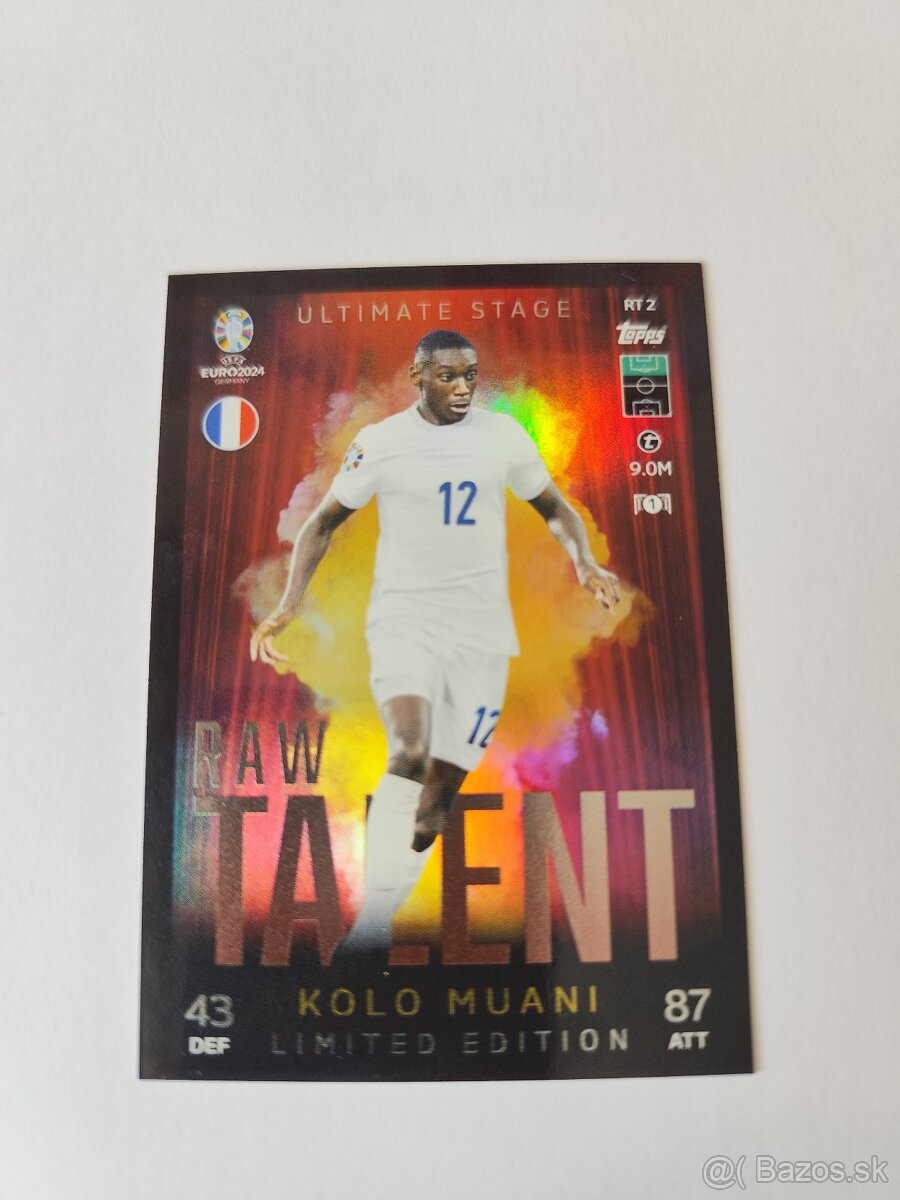 Euro 2024 energy topps match attax kartičky - 10