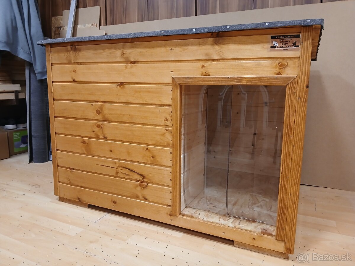 Zateplené búdy pre psíkov na objednávku. - 10