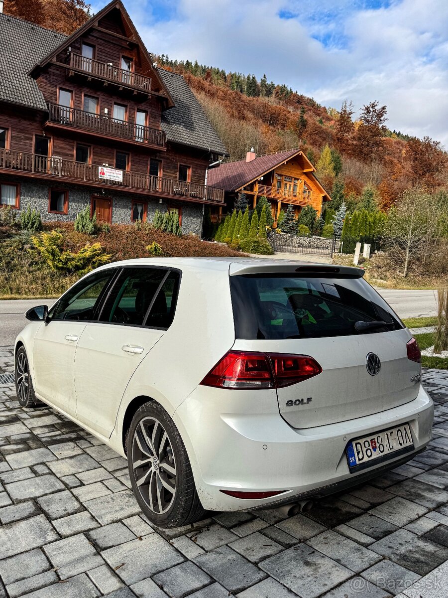 Volkswagen Golf VII 2.0 TDi 110KW 4x4 biela perleť,panoráma - 10
