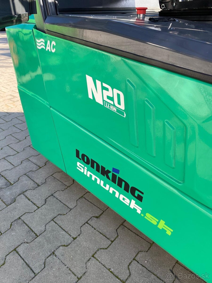 Nový vysokozdvižný elektrický vozík Lonking LG20BE - 10