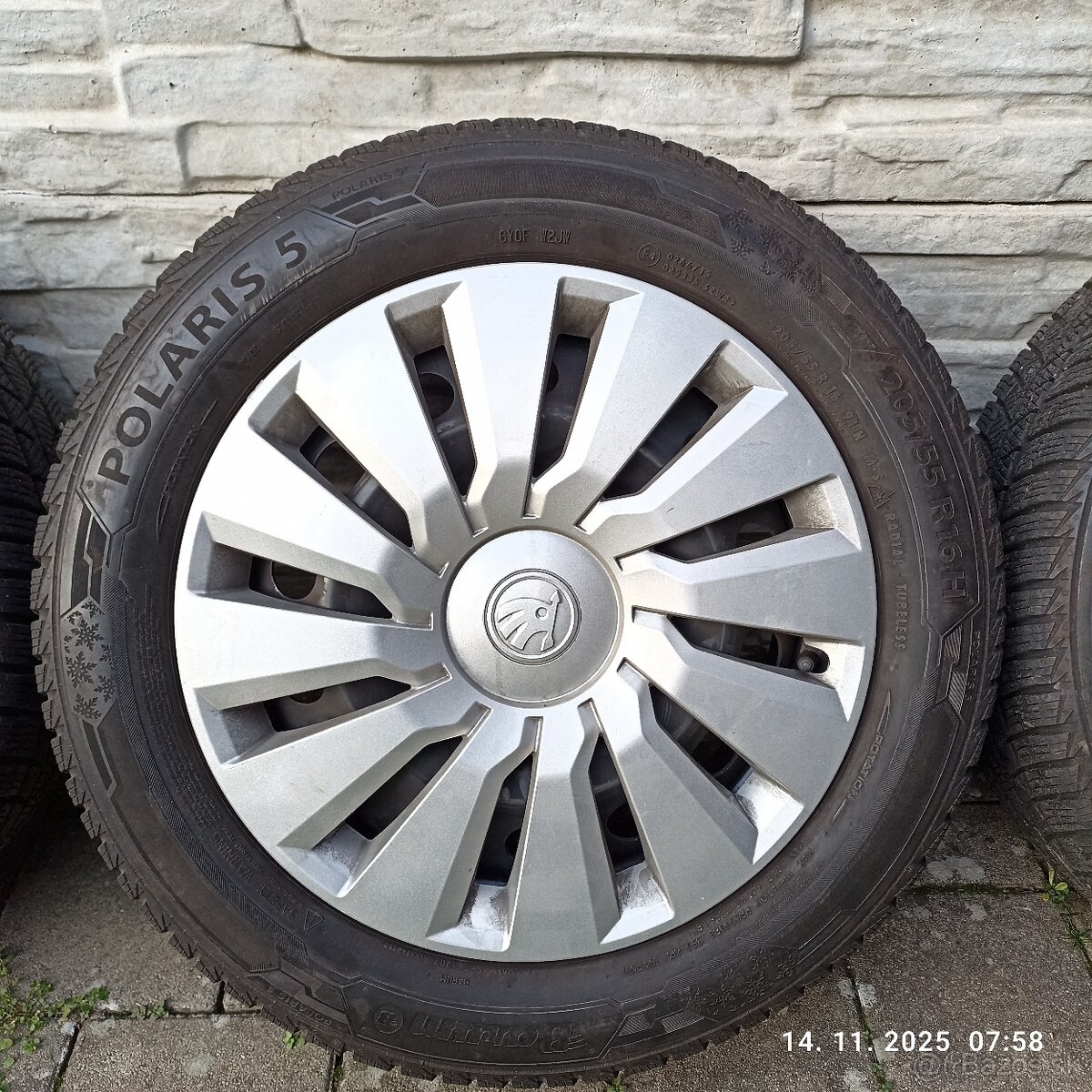 Zimná sada 205/55 R16 5x100 - 10