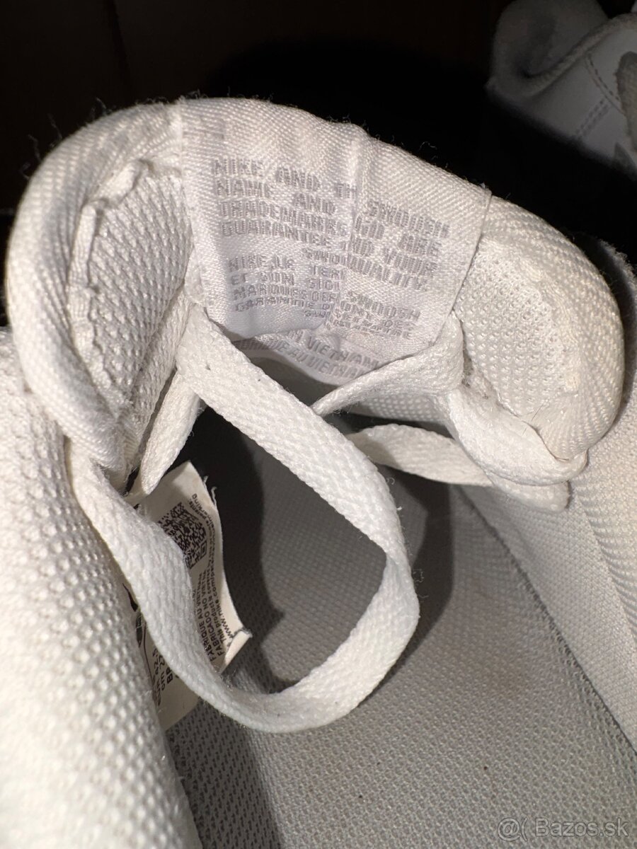 NIKE Airforce 1 - bielo/sivá - 10