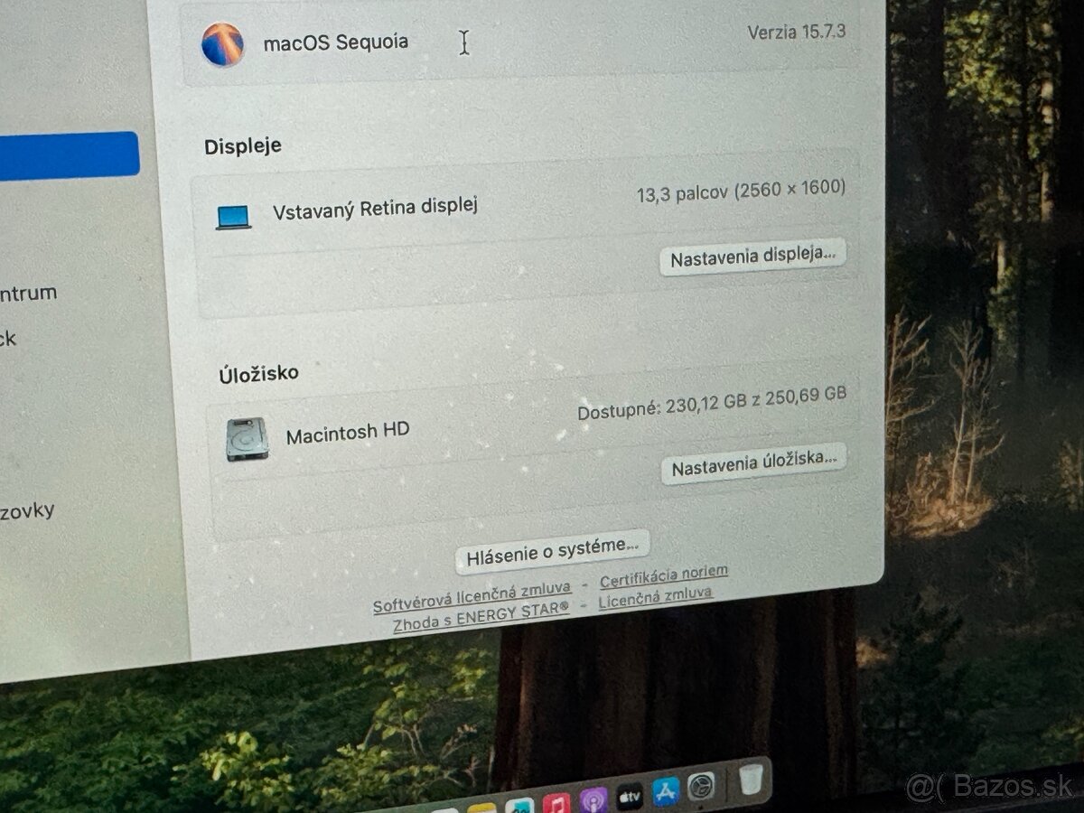 Apple Macbook Air 13" (2020) i3, 8gb, 256gb - 10