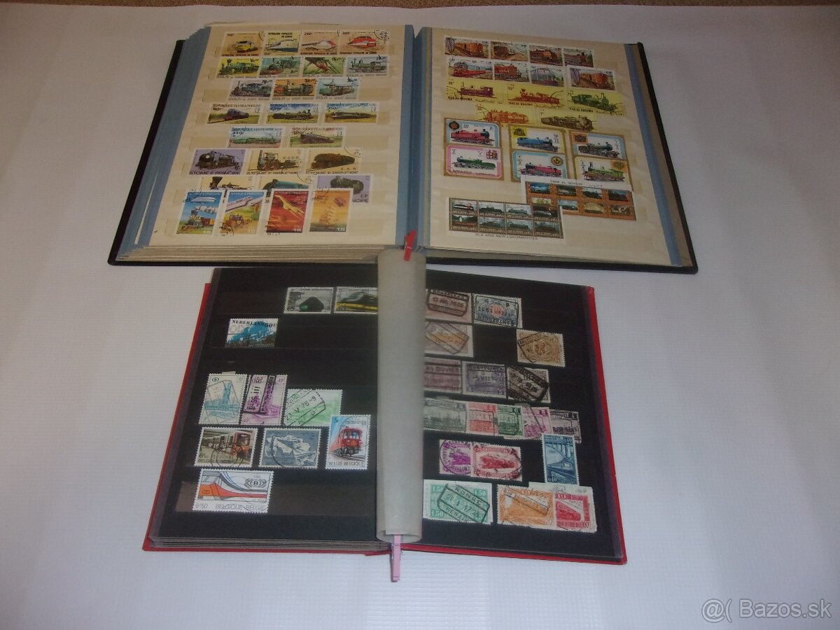 Známky železnice, vlaky - 10