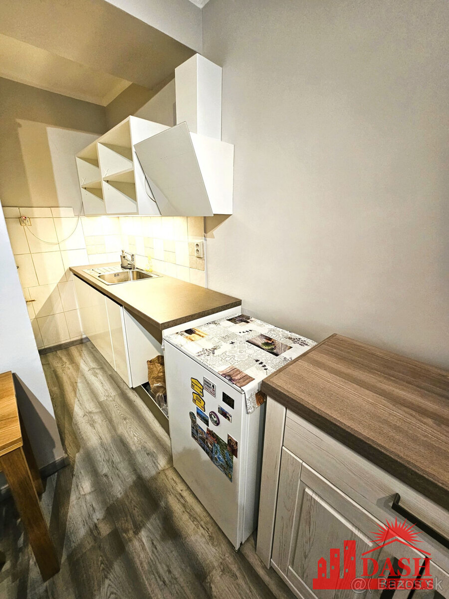 Na predaj 1 izbový byt prerobený na 2 izbový, Trenčín, ul. 2 - 10