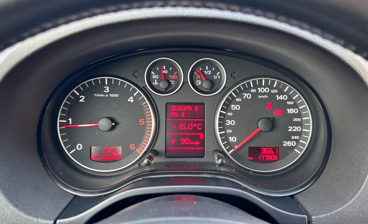 Audi A3 Sportback 1,9 TDi, Ambiente, 77 kW - 10