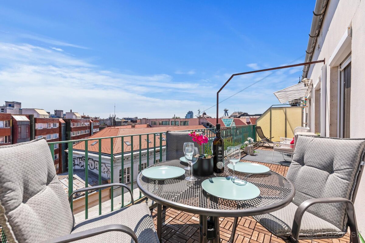 Prenájom 2,5 izbového bytu 65 m2 terasa Gorkého Staré Mesto - 10