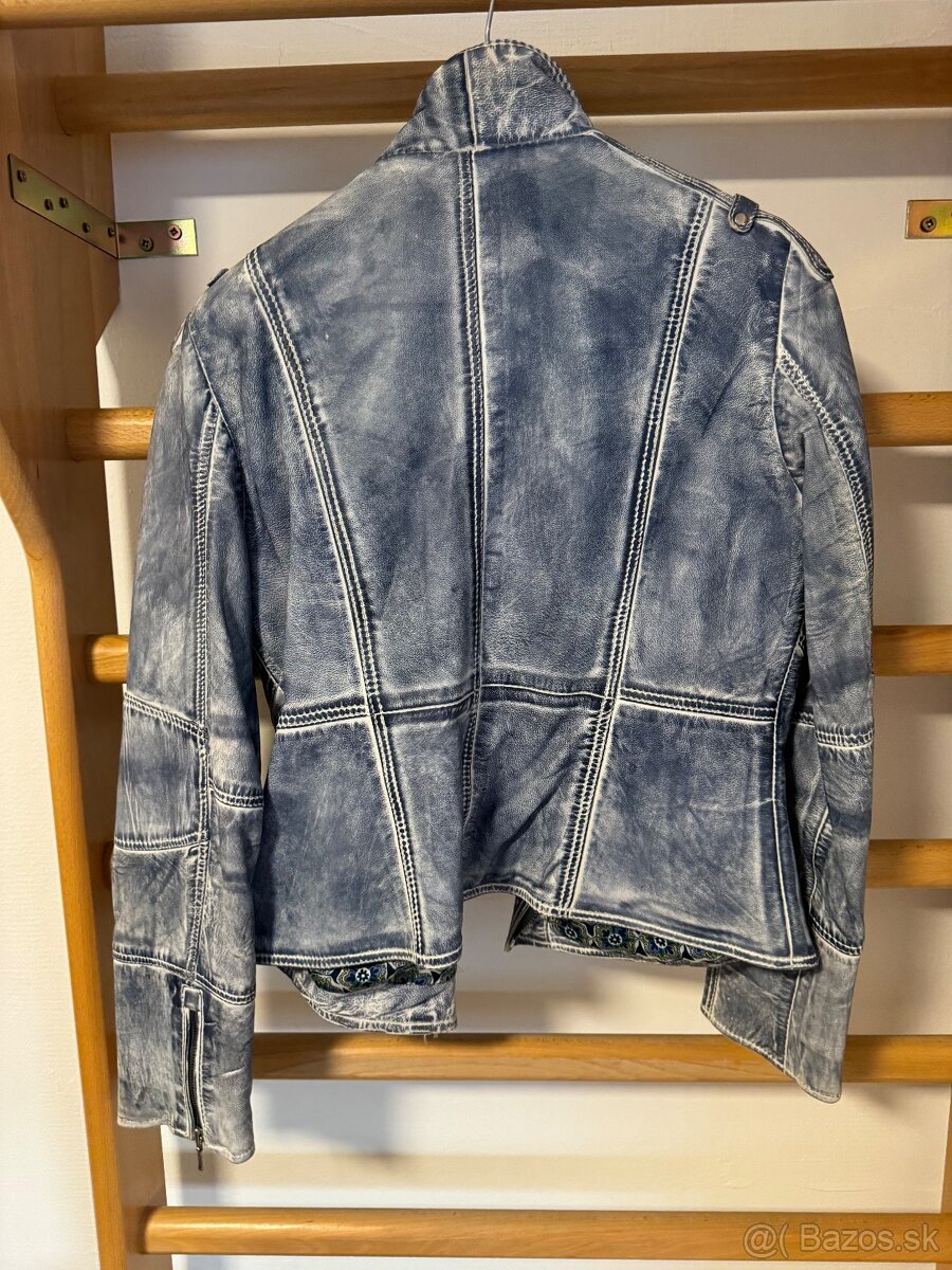 Kožené dámske original bundy - 10