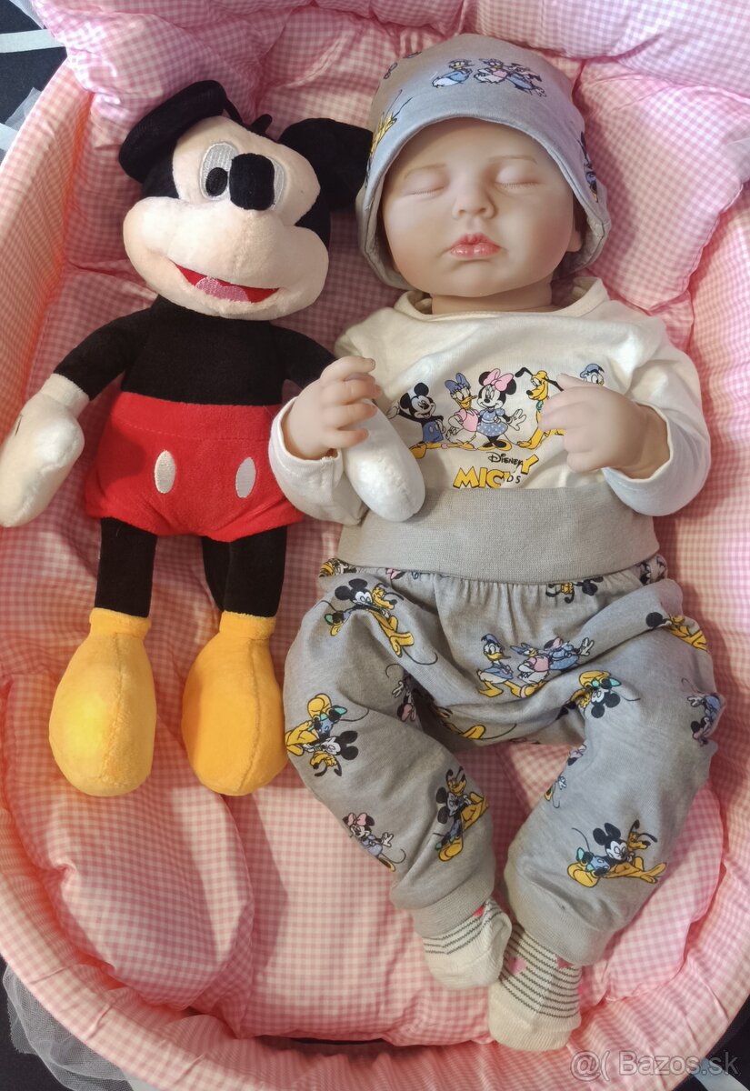 Realistické spinkajúce miminko - 10