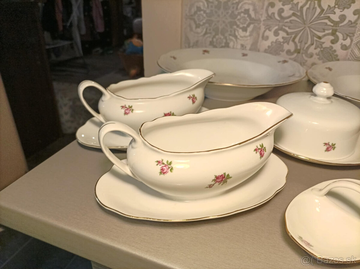 Obedová súprava Bohemia Csechoslovakia - 10