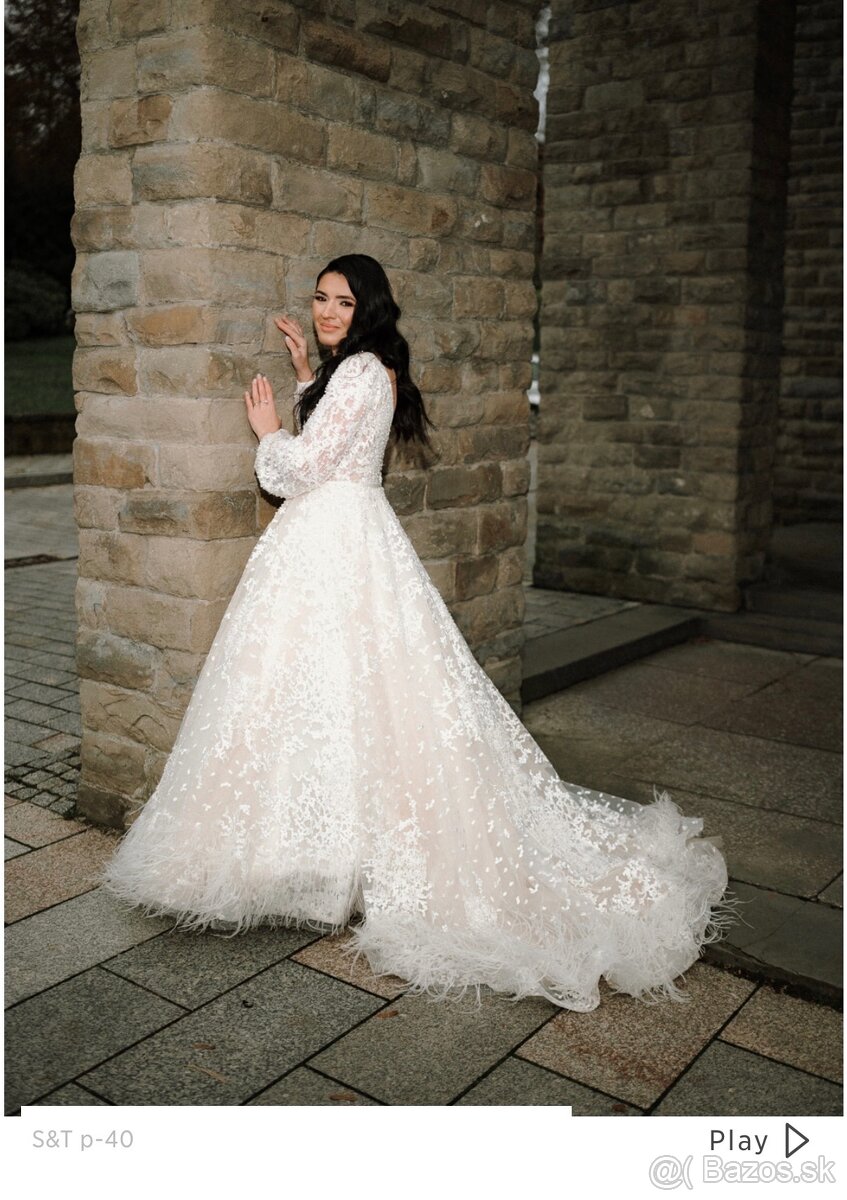 Svadobné šaty luxusné - 10