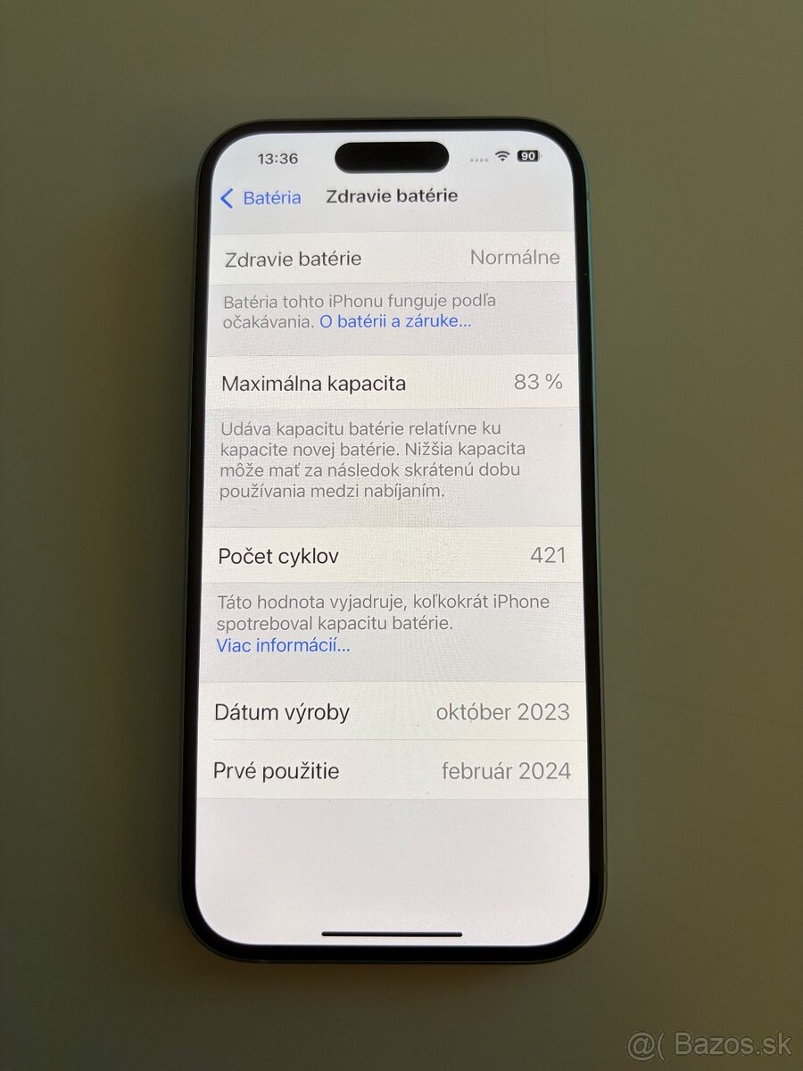 ✅iPhone 15 green 128gb v záruke✅ - 10