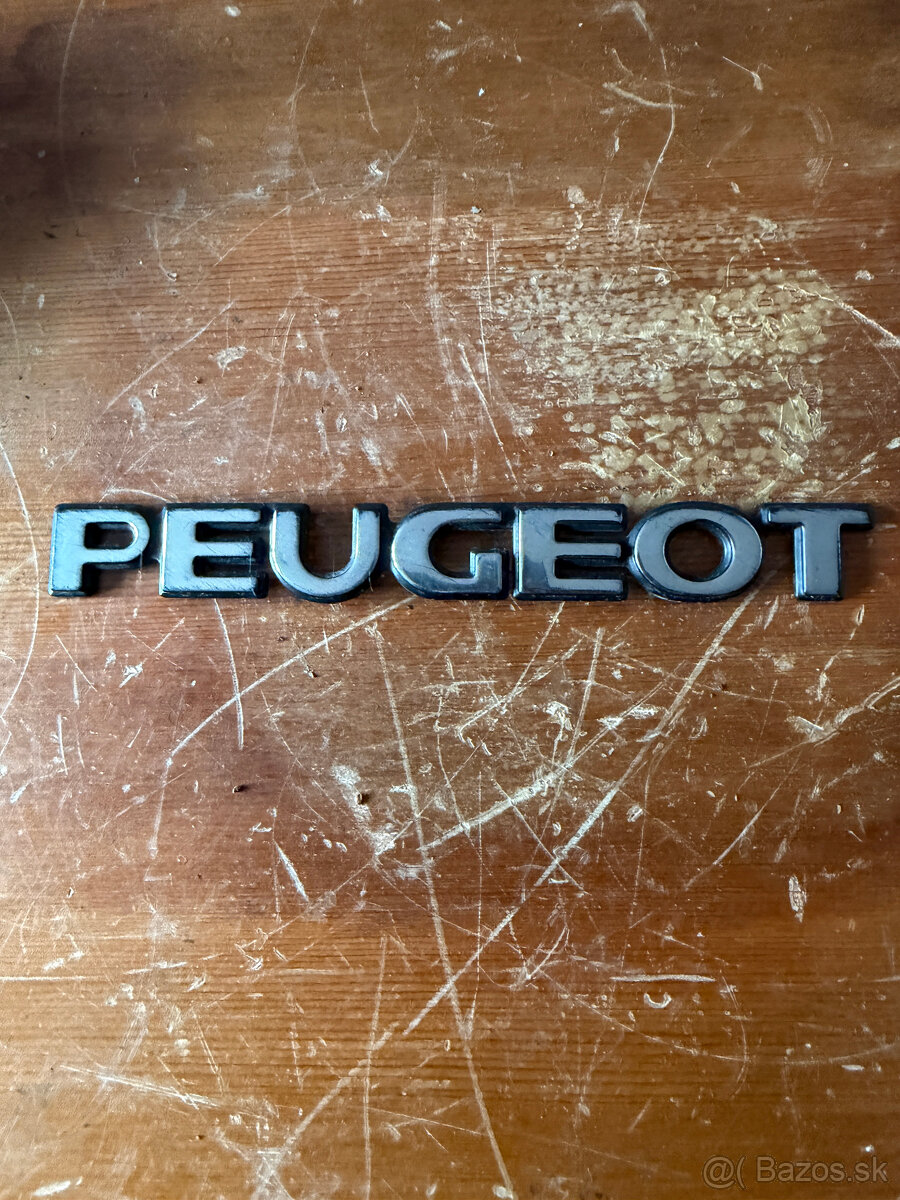 Predám originálne znaky/emblémy PEUGEOT 106/206/405 - 10