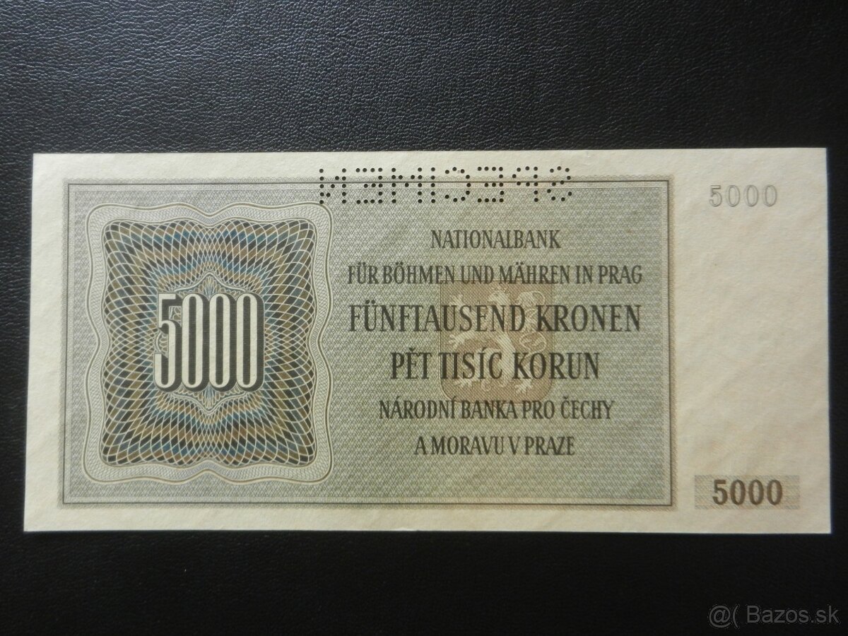 Vzácnejšie bankovky, rôzne obdobia 3 - 10