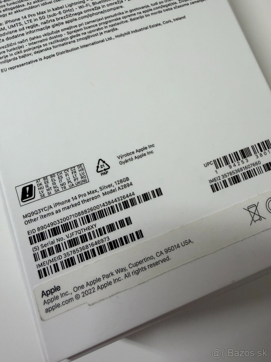 iPhone 14 Pro Max 128Gb Silver - 10