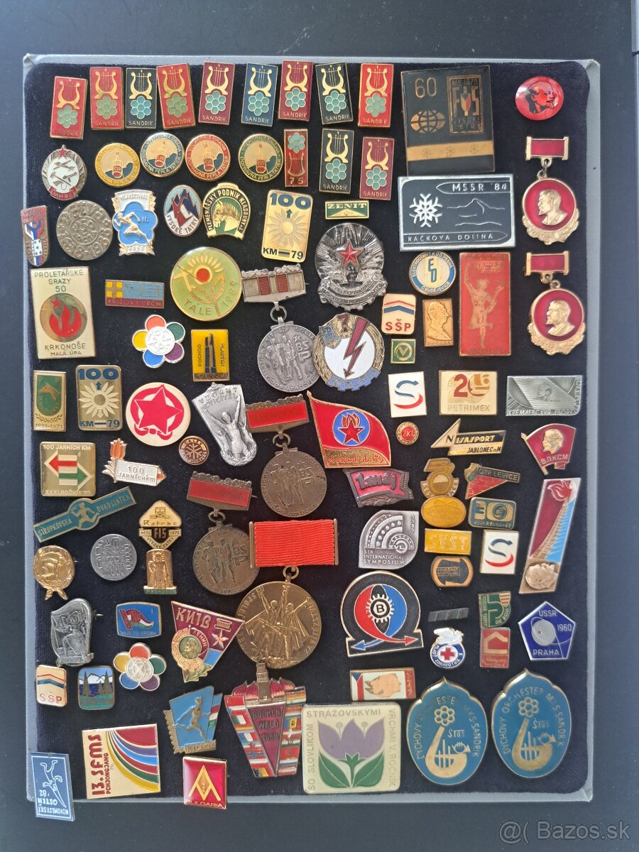 Predám odznaky 5 - 10