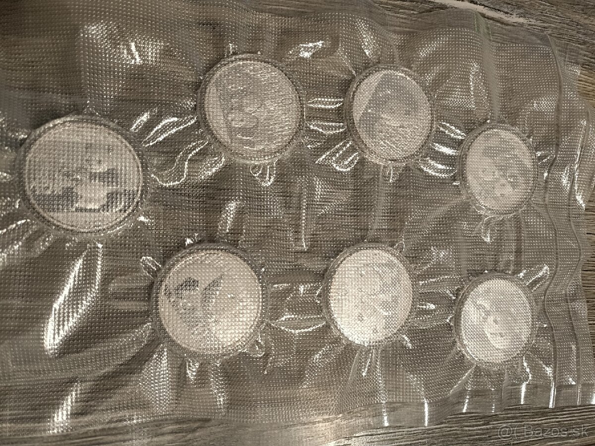 Čínska panda 10 Yuan od r. 1989. Strieborné mince. 1 oz. - 10