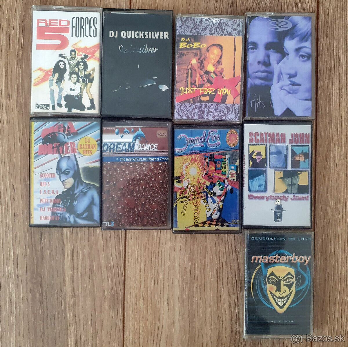 Originálne MC kazety - 10