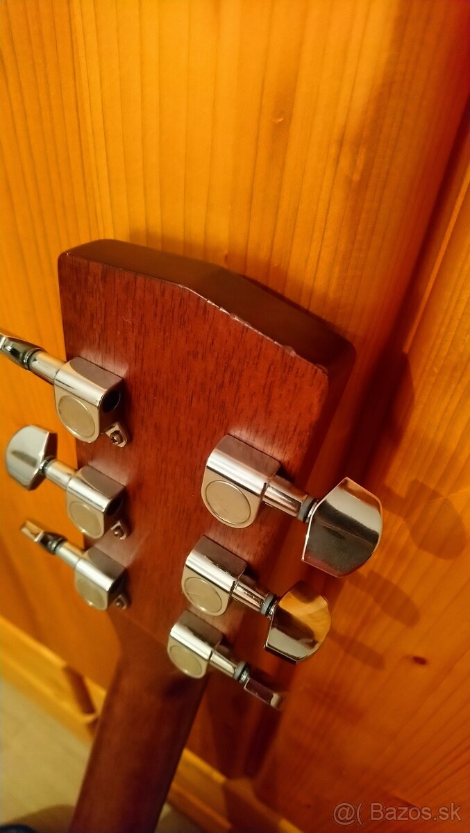 Elektroakustická gitara Cort MR600F NS +obal, pás a ladička - 10