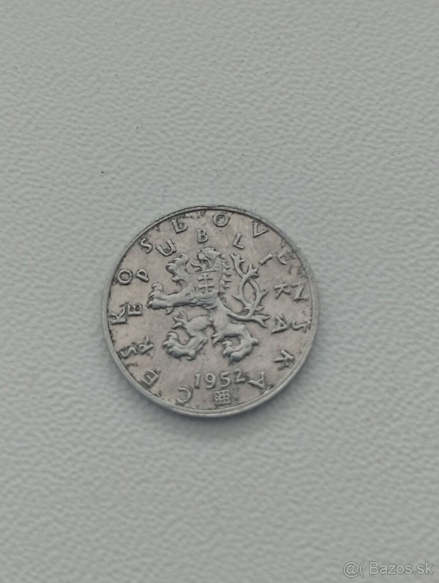 Československe 50 hál. mince - 10