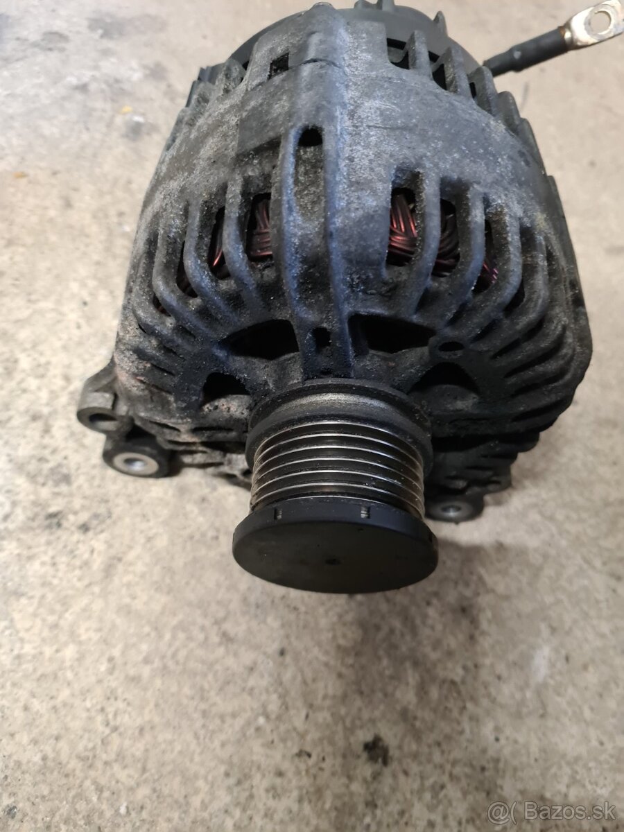 Alternátor 2.0 tdi, 103 kW, 125 kW, CR ,1.6 tdi, 77 kW, CR, - 10