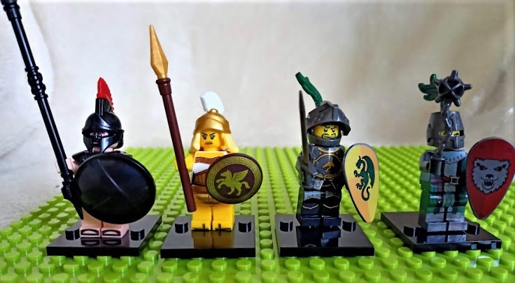 Rytieri+kone 8 ks sada - 10