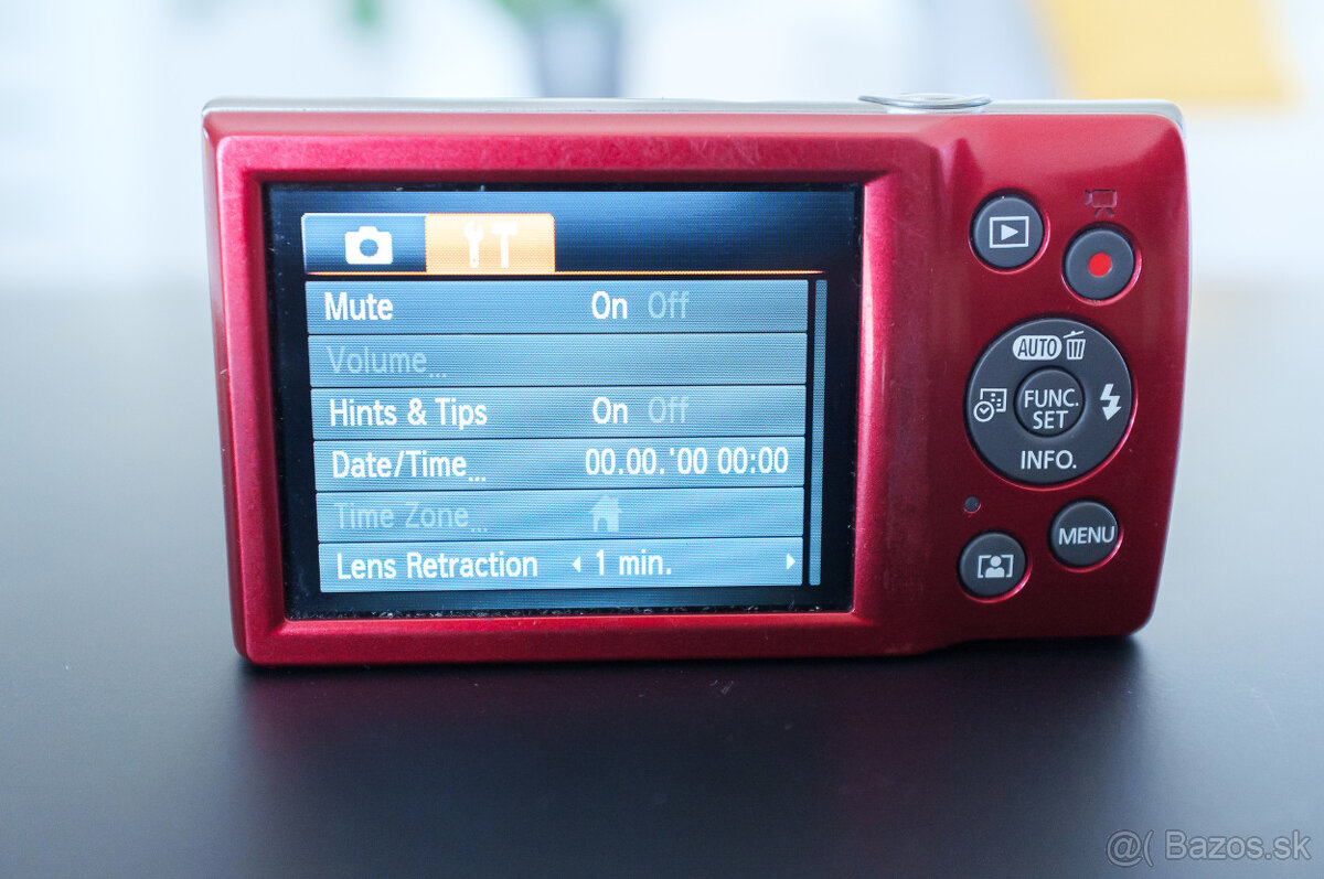 Canon IXUS 185 červený - 10