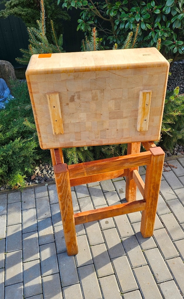 drevený mäsiarsky klát - 10