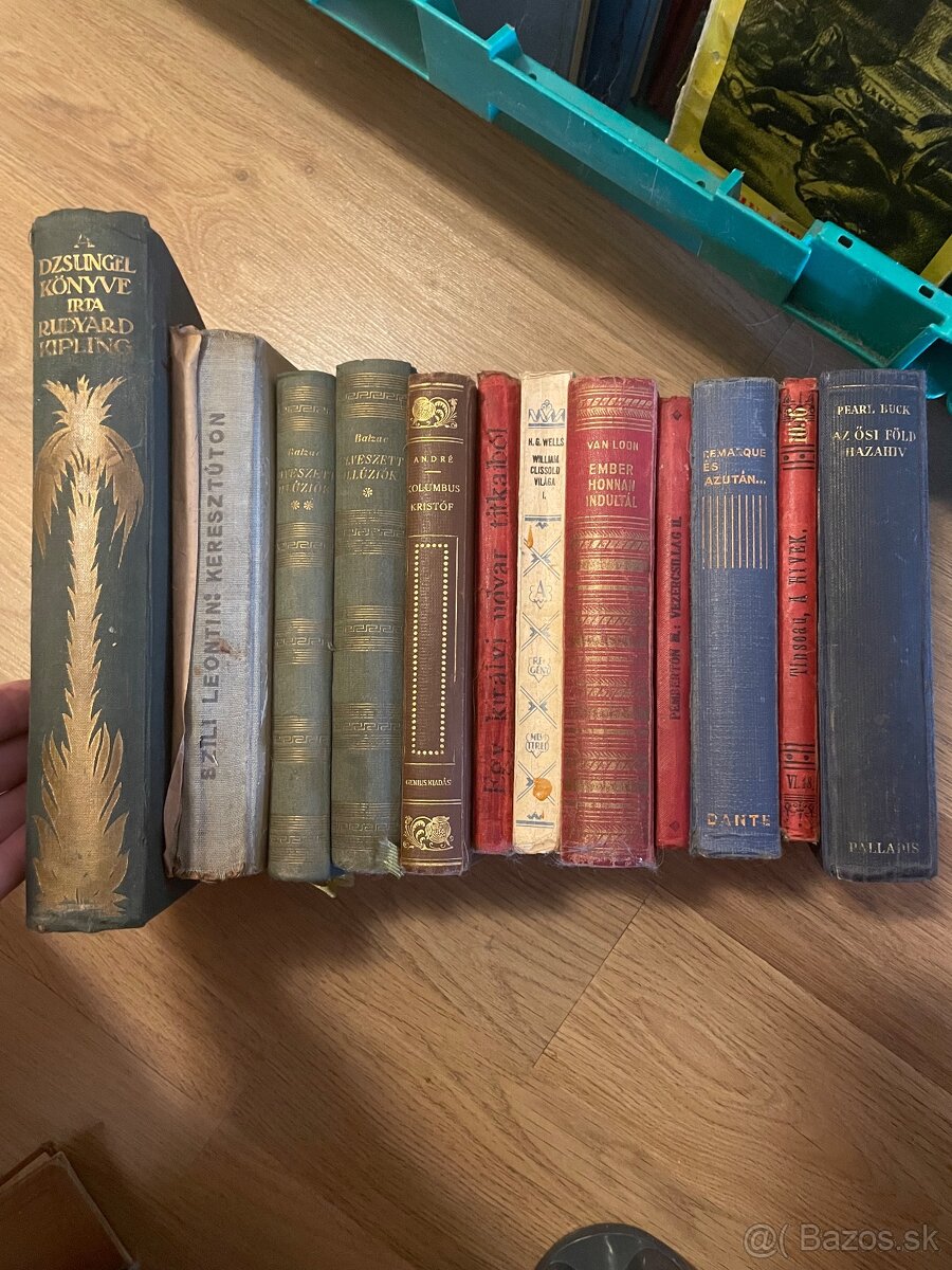 Knihy staré maďarské 3 - 10