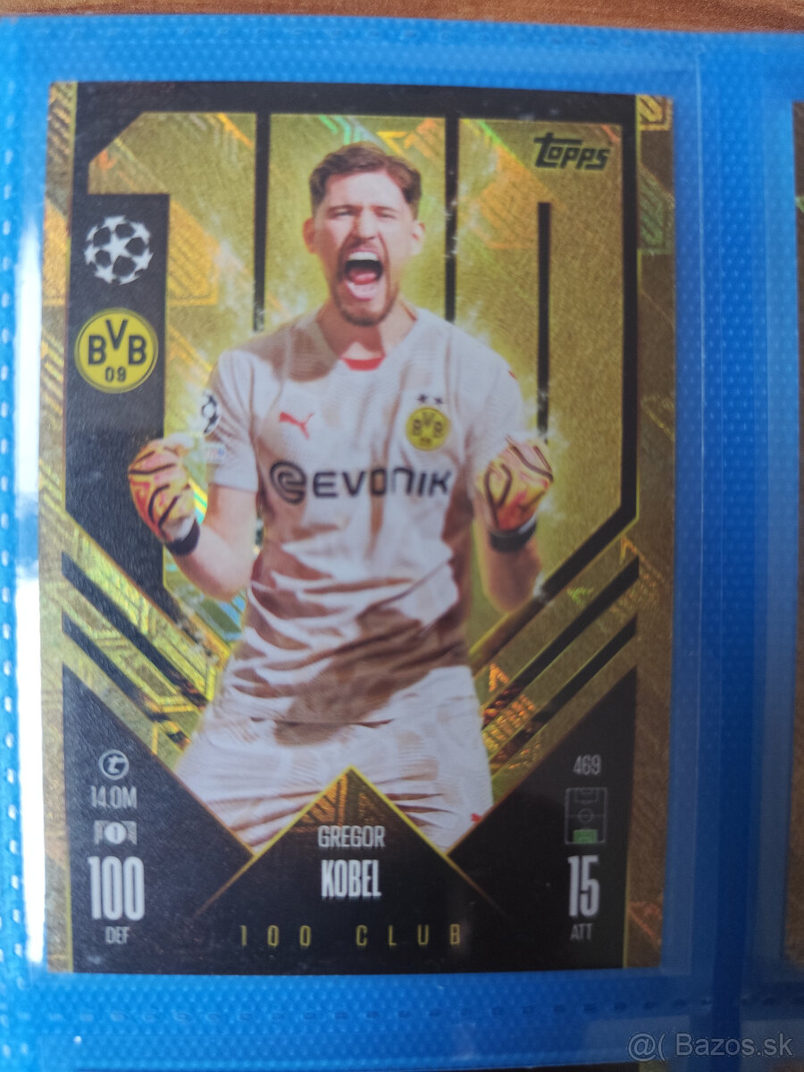 Futbalové kartičky Match Attax 2024/25 - 100 Club - 10