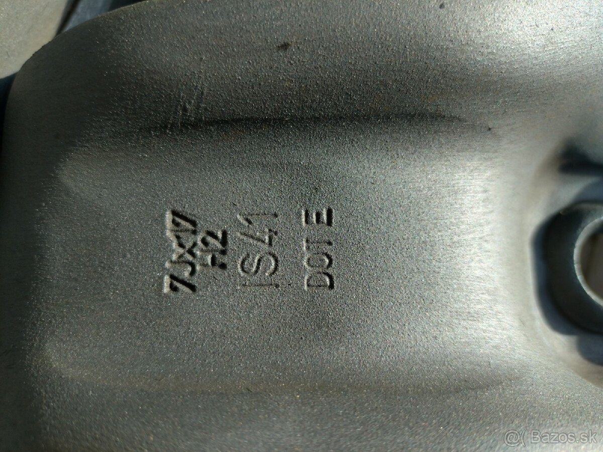 Plechové disky 5x120 R17 - 10