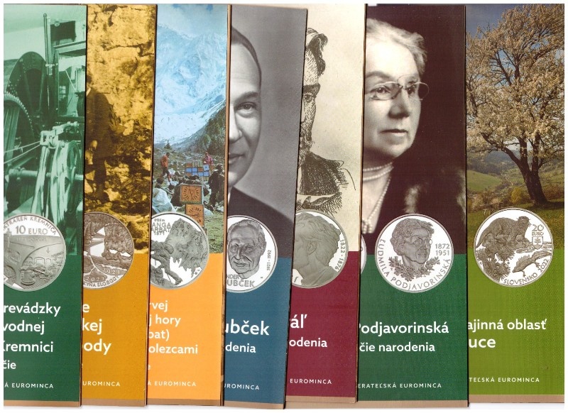Letáky k euro minciam. - 10