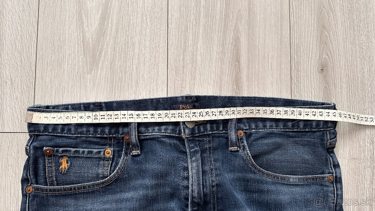 Pánske,kvalitné džínsy RALPH LAUREN - veľkosť 34/32 - 10