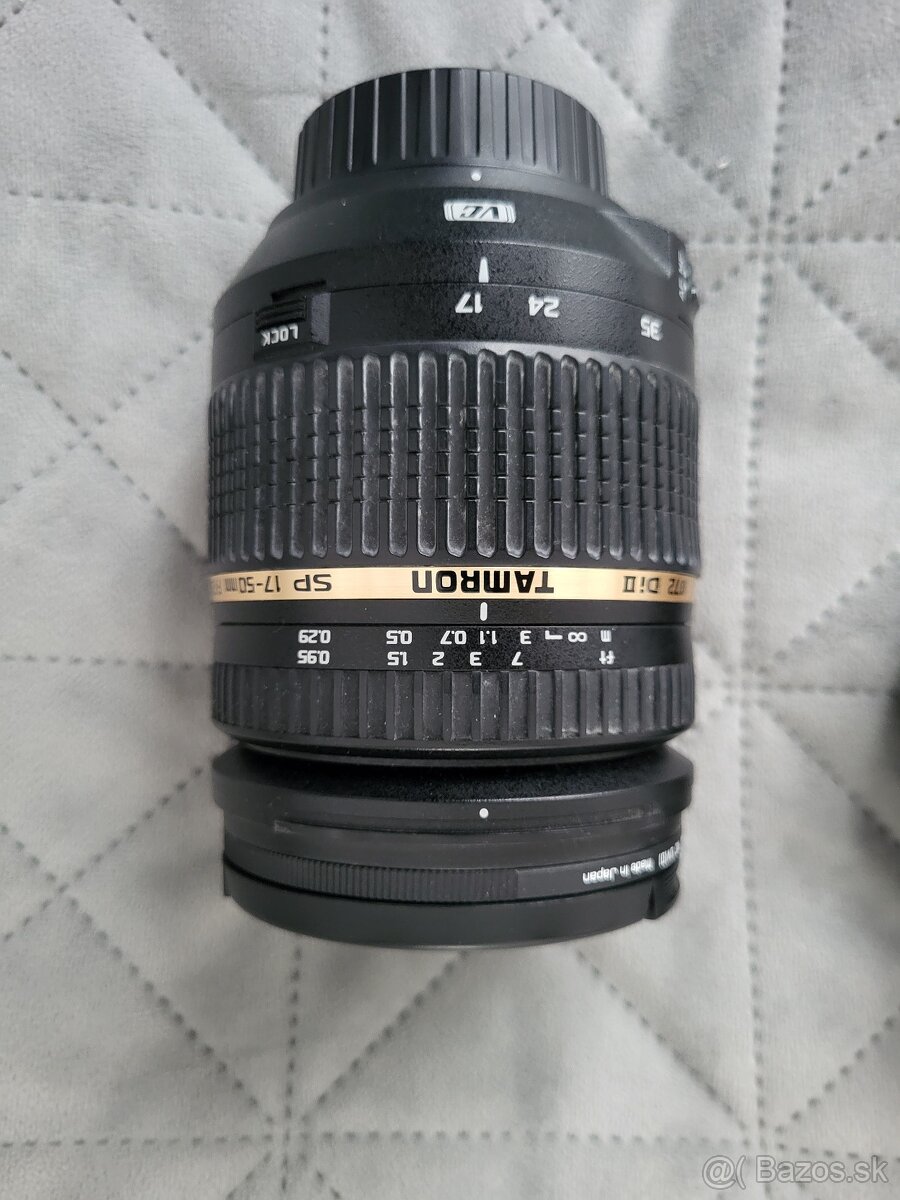 Nikon D7000 (len 24tis. záberov) + Tamron 17-50mm f/2.8 VC + - 10