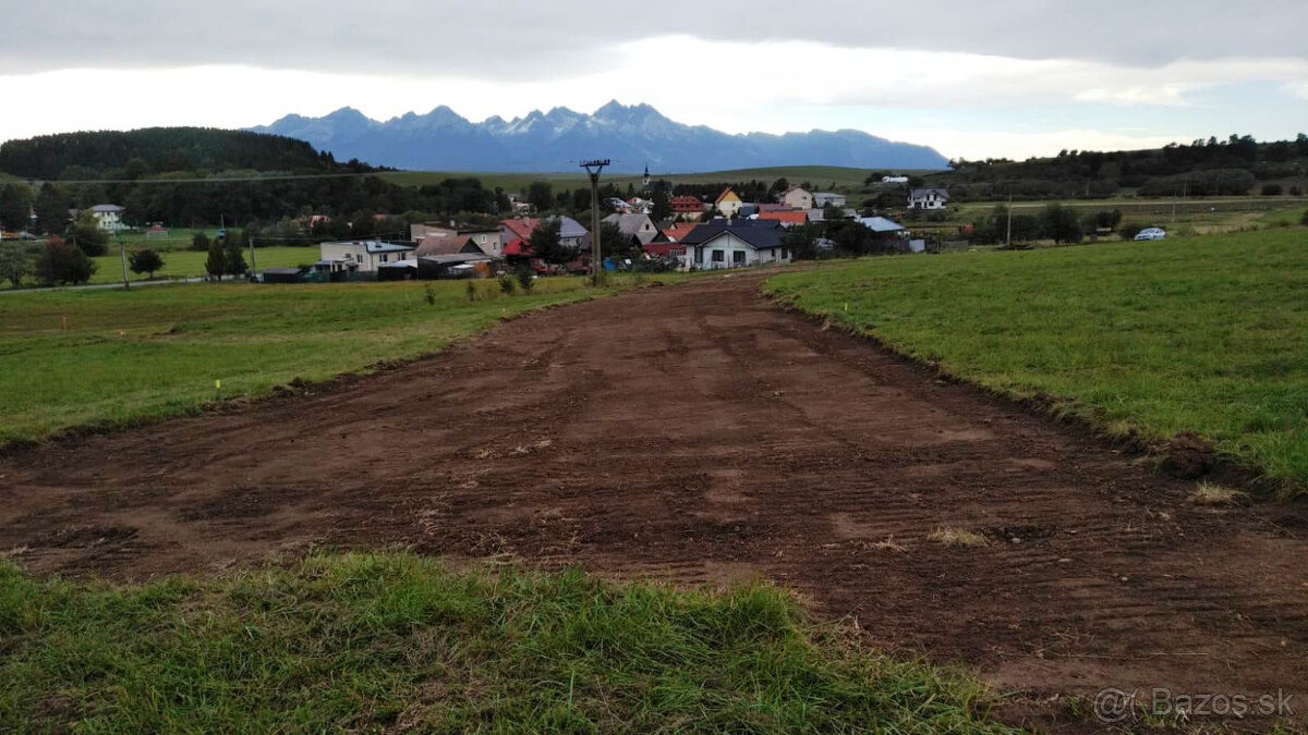 Stavebné pozemky pod Tatrami - Vlková okr. Kežmarok - 10