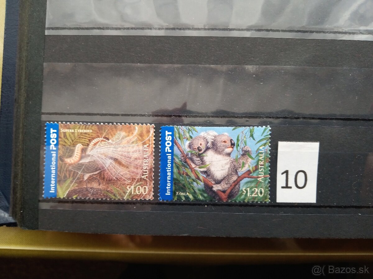 Poštové známky č.469 - OCEÁNIA - 20 sérií - 10