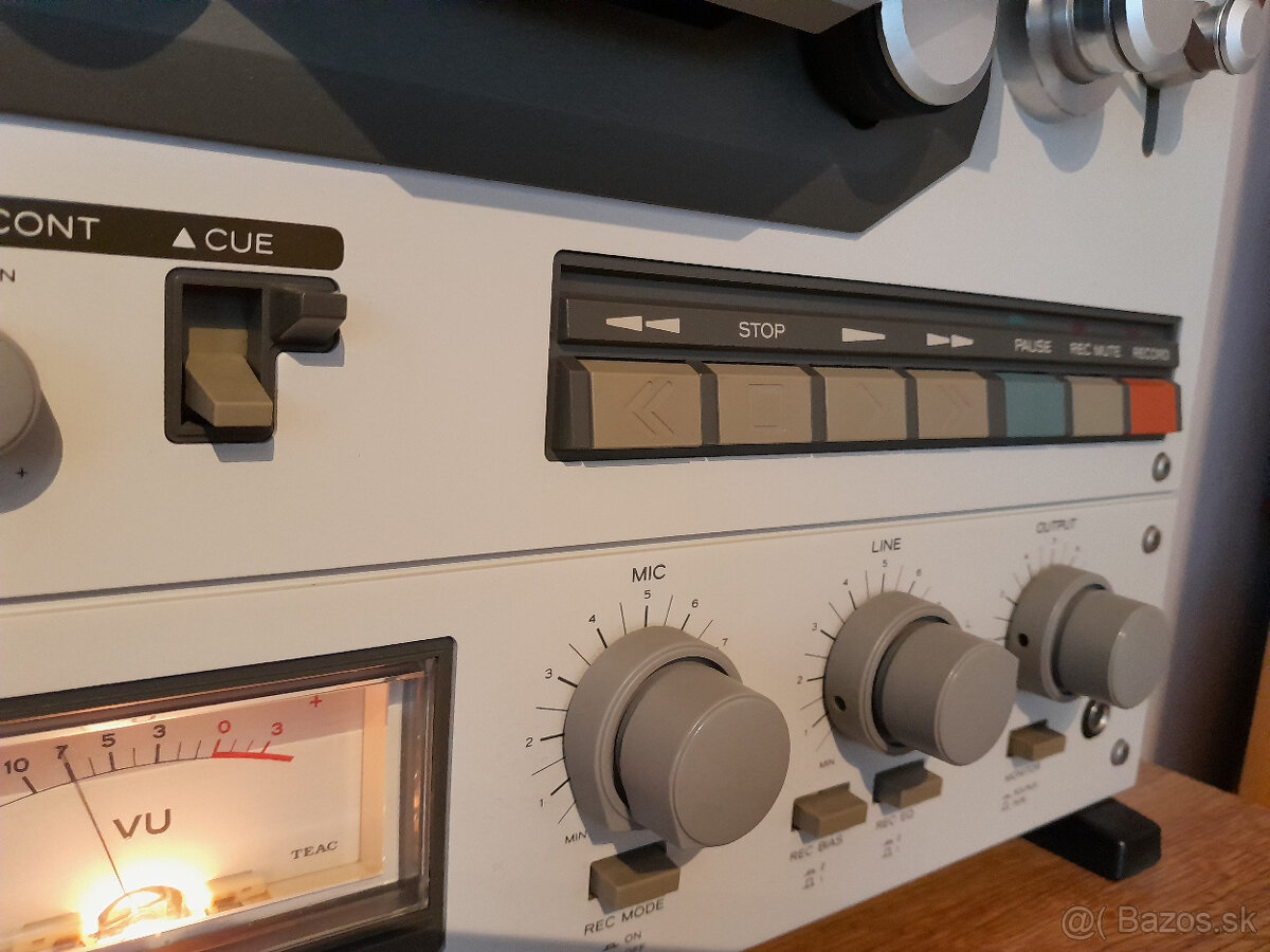 Kotúčový magnetofón TEAC X-10 s príslušenstvom - 10