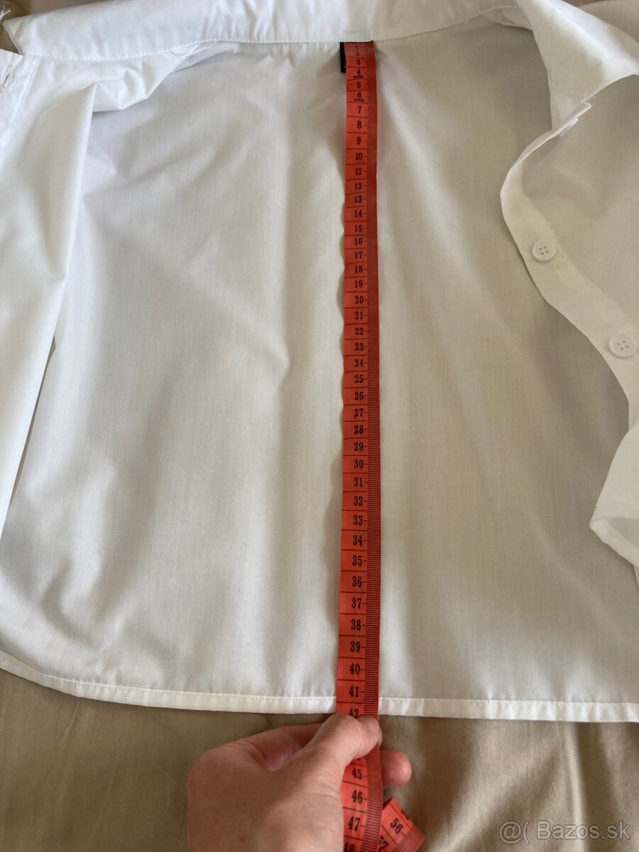 Cropp biela košeľa L - 10