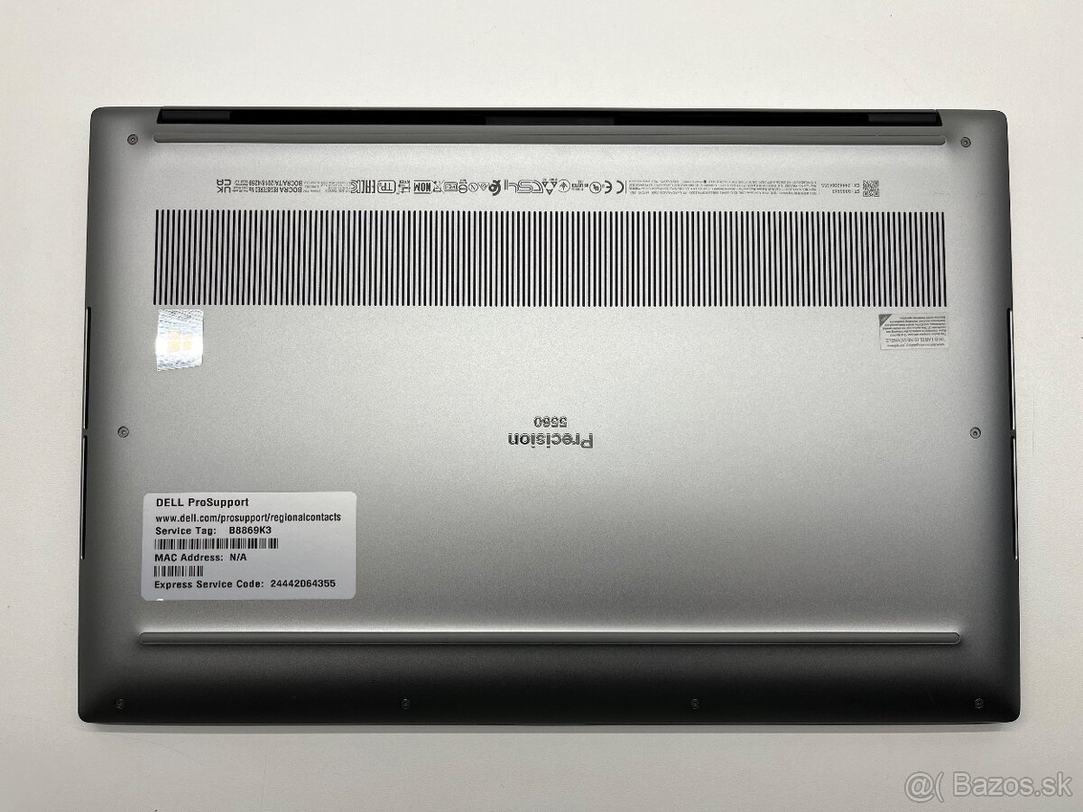 Dell Precision 5560 15.6" i7-11850H/32GB/512GB/FHD - 10