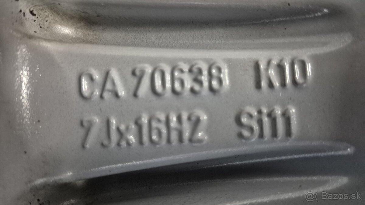 Hliníkové Disky 5x110 R16 ET40 Opel - 10