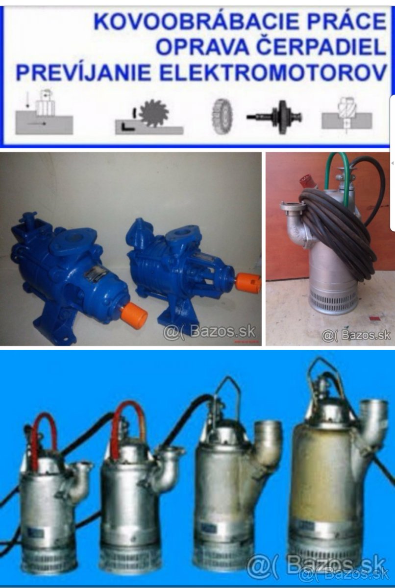 Predám čerpadlá GFHU/KDFU 65;80;100;125;-NOVE-/-PO GO - 10