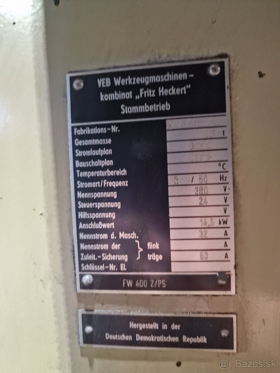 Freza konzolova / univerzálna kovoobrábacia - 10